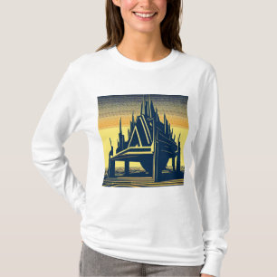 SF Futuristic Church 2 T-Shirt