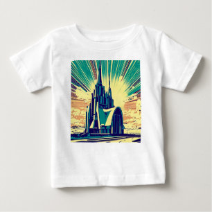 SF Futuristic Church 3 Baby T-Shirt
