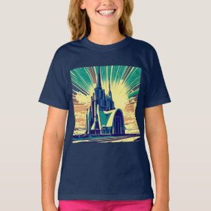 SF Futuristic Church 3 T-Shirt