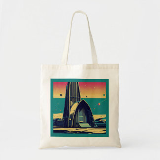 SF Futuristic Church 3 Tote Bag