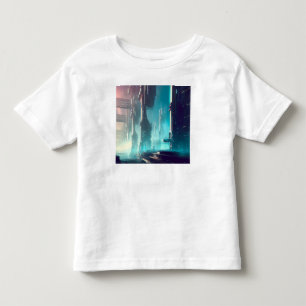 SF Futuristic City 1 Toddler T-Shirt