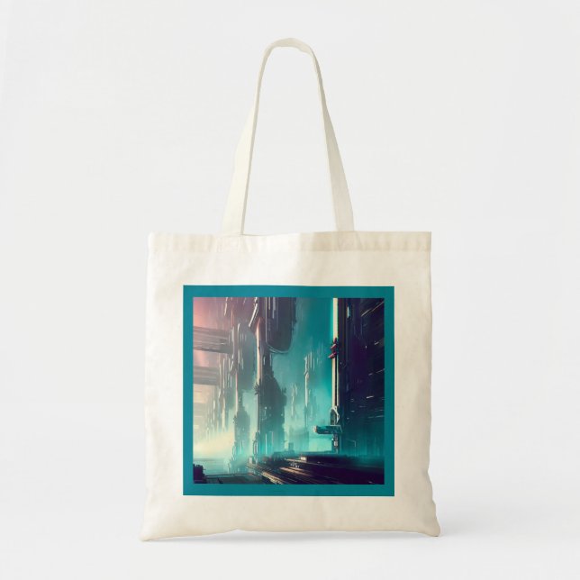 SF Futuristic City 1 Tote Bag (Front)