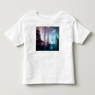SF Futuristic City 2 Toddler T-Shirt