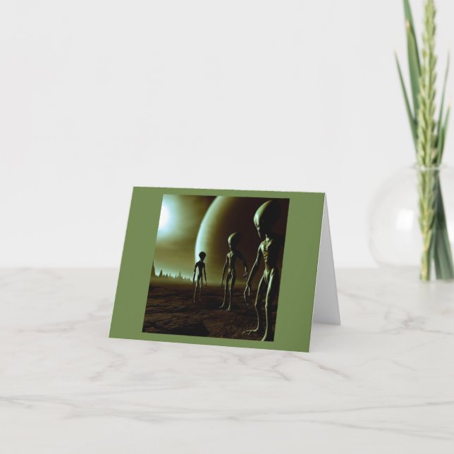 SF Grey Aliens 1 Card (Front)