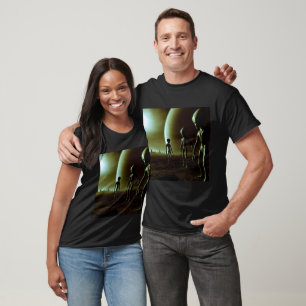 SF Grey Aliens 1 T-Shirt