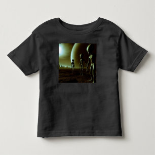 SF Grey Aliens 1 Toddler T-Shirt