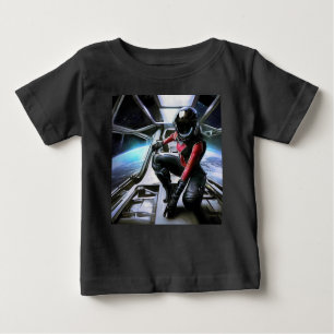 SF Hero Aboard Spaceship 2 Baby T-Shirt