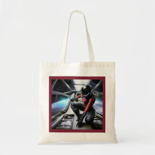 SF Hero Aboard Spaceship 2 Tote Bag