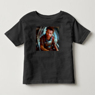 SF Hero Aboard Spaceship 4 Toddler T-Shirt