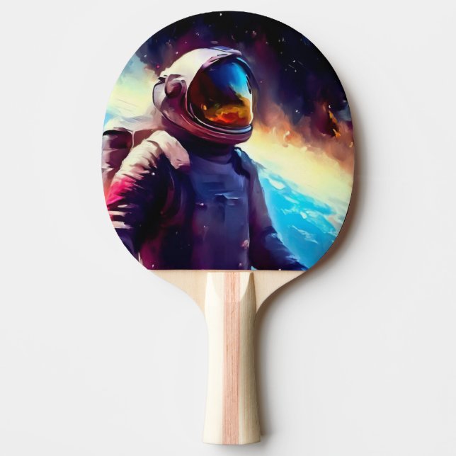 SF Hero Space (1) Ping Pong Paddle (Front)