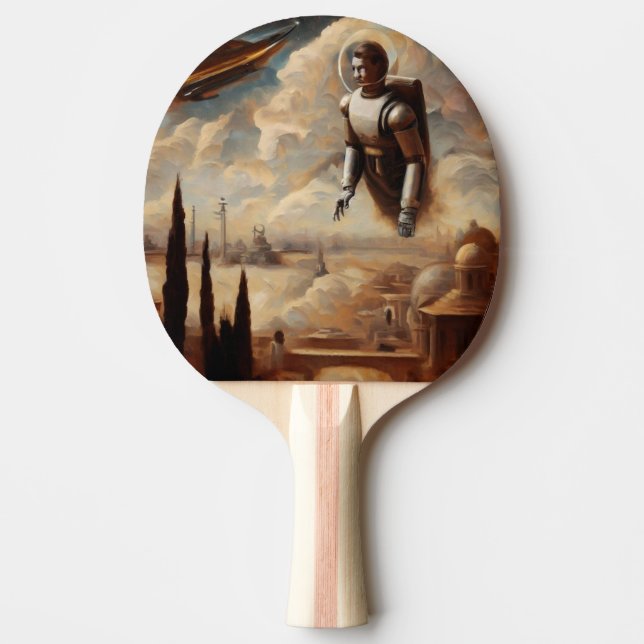 SF Italian Masters (1) Ping Pong Paddle (Front)