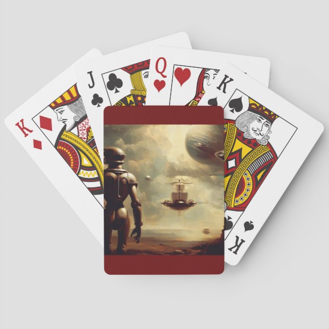 SF Italian Masters (2) Playing Cards (Back)