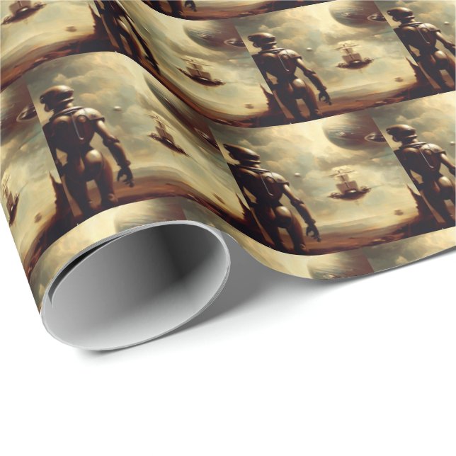 SF Italian Masters Style 2 Wrapping Paper (Roll Corner)