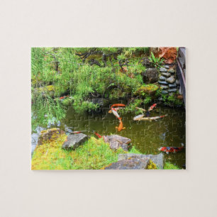 SF Japanese Tea Garden Koi Pond #3 Jigsaw Puzzle