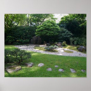 SF Japanese Tea Garden Zen Garden #2 Poster