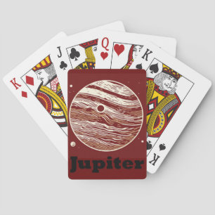 SF Jupiter Woodcut 1 Playing Cards