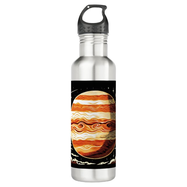 SF Jupiter Woodcut 3 710 Ml Water Bottle (Front)