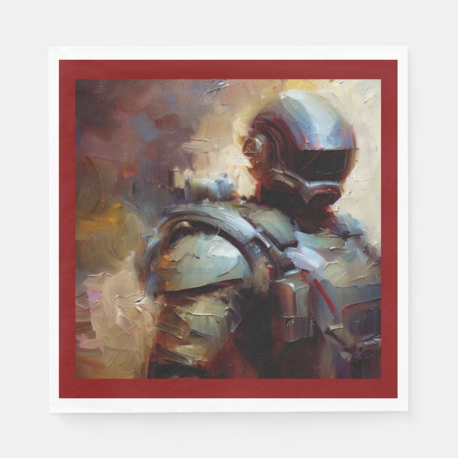 SF - Military Hero 3 Napkin (Front)