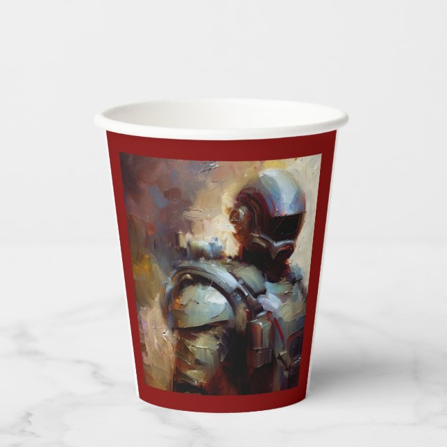 SF - Military Hero 3 Paper Cups (Front)