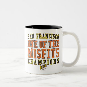 SF - ONE of the MISFITS 2010 Two-Tone Coffee Mug