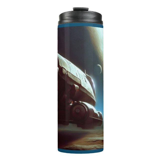 SF Orbiting Spaceship 1 Thermal Tumbler (Front)