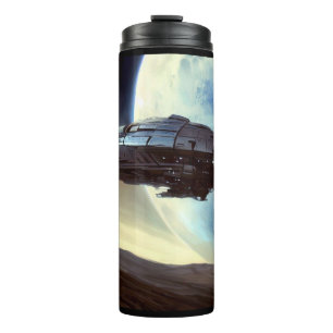 SF Orbiting Spaceship 2 Thermal Tumbler