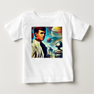 SF Pulp Magazine Cover Style 2 Baby T-Shirt