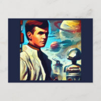 SF Pulp Magazine Cover Style 2
