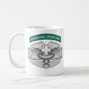 SF Q-tab and Combat Medic badge Coffee Mug