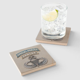 SF Ranger Master Airborne Stone Coaster