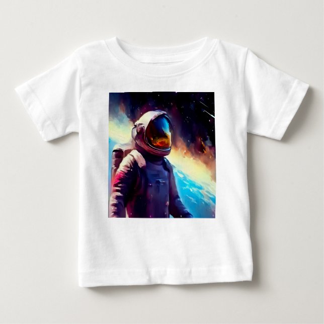 SF Space Hero 1 Baby T-Shirt (Front)