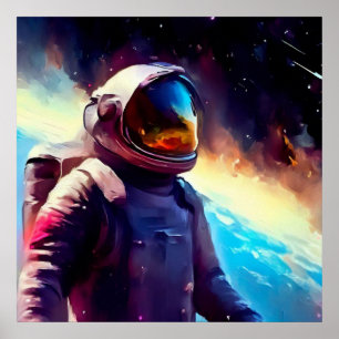 SF Space Hero 1 Poster