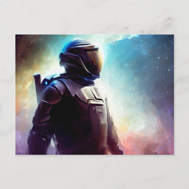 SF Space Hero 3 Postcard (Front)