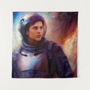 SF Space Hero 4 Tapestry