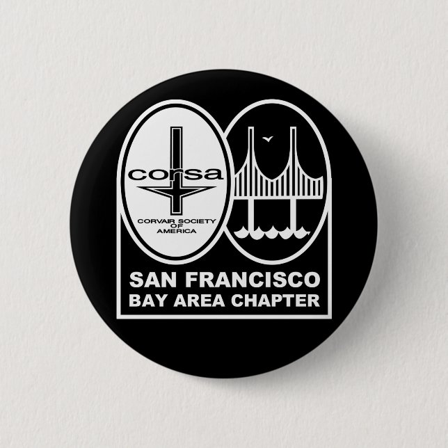 SFBA CORSA car club button (Front)