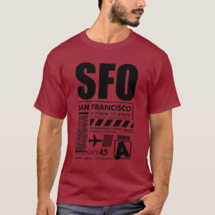 SFO San Francisco International Airport T-Shirt