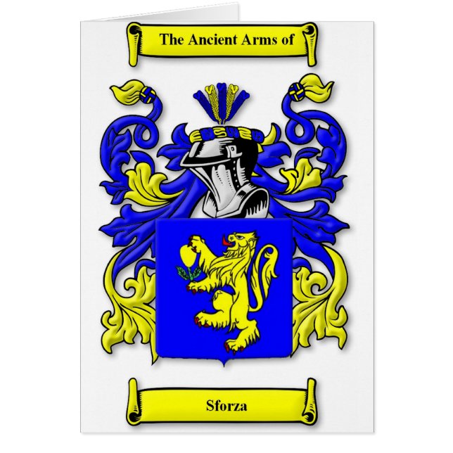 Sforza Coat of Arms (Front)
