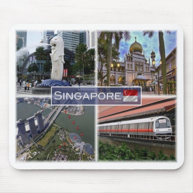 SG Singapore - Mouse Pad (Front)