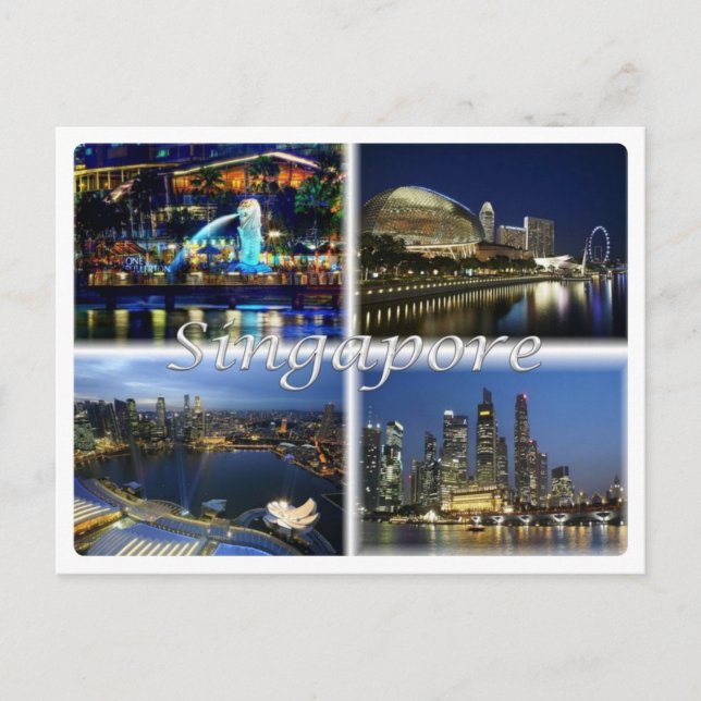SG Singapore - Postcard (Front)