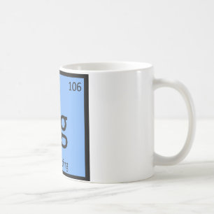 Sg - Sprinting Track and Field Chemistry Symbol Coffee Mug