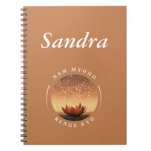 SGI Buddhist Lotus and NMRK  Notebook