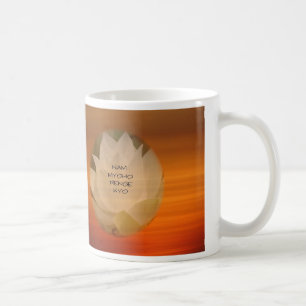 SGI Buddhist Mug with Nam Myoho Renge Kyo
