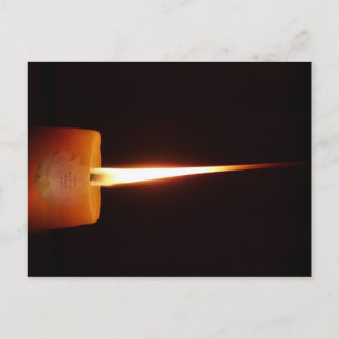 SGI Buddhist Postcard with Lotus Candle and NMRK