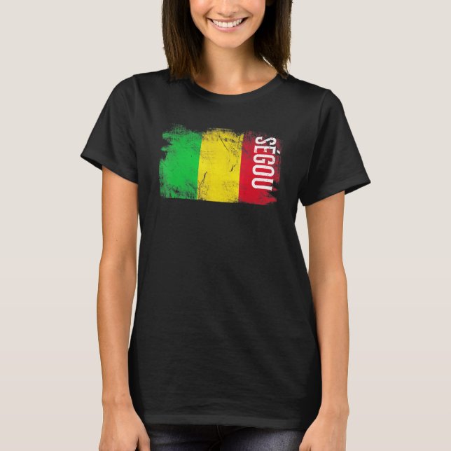 Sgou Mali Flag For Malians Men Women Kids T-Shirt (Front)