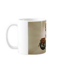 Sgt. Davidson Army Motorcycle Pinup Coffee Mug