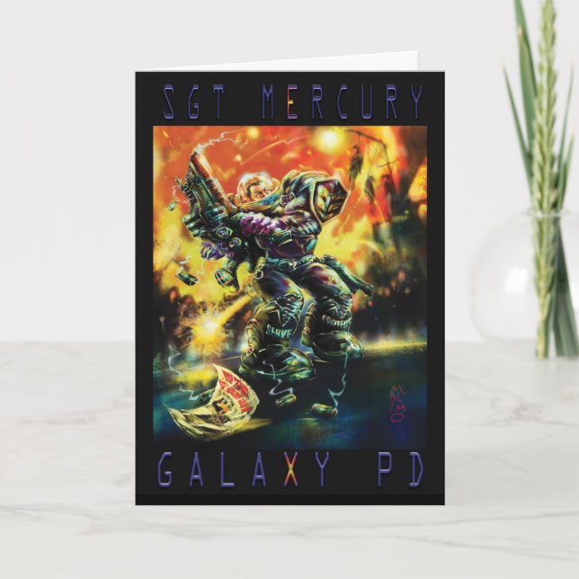 SGT MERCURY GALAXY PD CARD (Front)