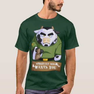 Sgt Moo Wants You T-Shirt