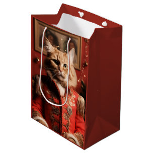 Sgt Pepper Cat Medium Gift Bag