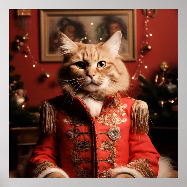 Sgt Pepper Cat Poster (Front)