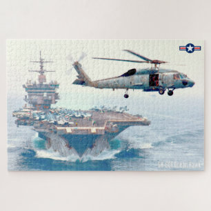 SH-60F OCEAN HAWK (20x30 INCH) Jigsaw Puzzle